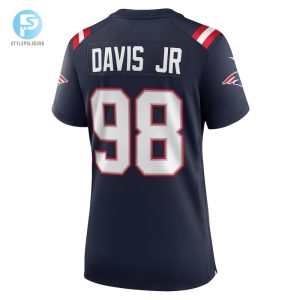 Womens New England Patriots Carl Davis Jr. Nike Navy Game Player Jersey stylepulseusa 1 2