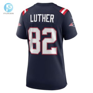 Womens New England Patriots T.J. Luther Nike Navy Team Game Jersey stylepulseusa 1 2