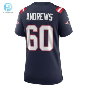 Womens New England Patriots David Andrews Nike Navy Game Jersey stylepulseusa 1 2