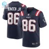 Mens New England Patriots Lynn Bowden Jr. Nike Navy Home Game Player Jersey stylepulseusa 1