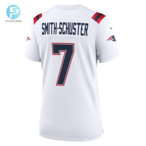 Womens New England Patriots Juju Smithschuster Nike White Game Player Jersey stylepulseusa 1 2