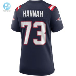 Womens New England Patriots John Hannah Nike Navy Game Retired Player Jersey stylepulseusa 1 2