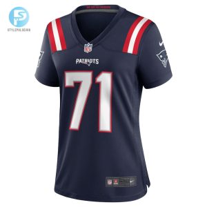 Womens New England Patriots Mike Onwenu Nike Navy Team Game Jersey stylepulseusa 1 1