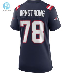 Womens New England Patriots Bruce Armstrong Nike Navy Game Retired Player Jersey stylepulseusa 1 2