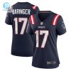 Womens New England Patriots Bryce Baringer Nike Navy Team Game Jersey stylepulseusa 1