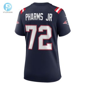 Womens New England Patriots Jeremiah Pharms Jr. Nike Navy Game Player Jersey stylepulseusa 1 2