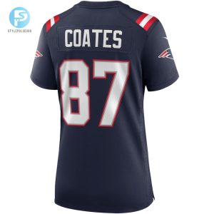 Womens New England Patriots Ben Coates Nike Navy Game Retired Player Jersey stylepulseusa 1 2