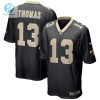 Mens New Orleans Saints Michael Thomas Nike Black Team Color Game Jersey stylepulseusa 1