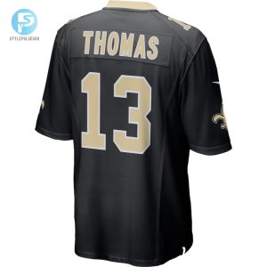 Mens New Orleans Saints Michael Thomas Nike Black Team Color Game Jersey stylepulseusa 1 2