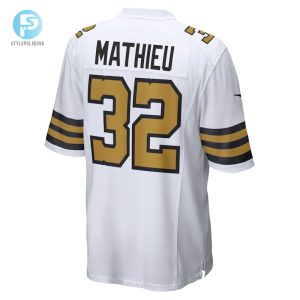 Mens New Orleans Saints Tyrann Mathieu Nike White Player Game Jersey stylepulseusa 1 2