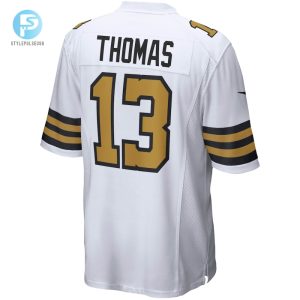 Mens New Orleans Saints Michael Thomas Nike White Alternate Game Jersey stylepulseusa 1 2