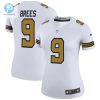 Womens New Orleans Saints Drew Brees Nike White Color Rush Legend Jersey stylepulseusa 1