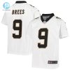 Youth New Orleans Saints Drew Brees Nike White Game Jersey stylepulseusa 1