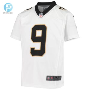 Youth New Orleans Saints Drew Brees Nike White Game Jersey stylepulseusa 1 1