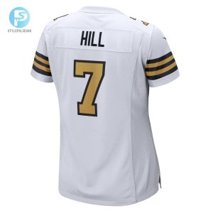 Womens New Orleans Saints Taysom Hill Nike White Alternate Game Jersey stylepulseusa 1 2