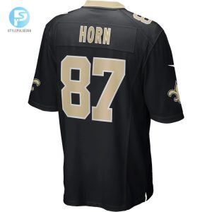 Mens New Orleans Saints Joe Horn Nike Black Game Retired Player Jersey stylepulseusa 1 2