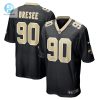 Mens New Orleans Saints Bryan Bresee Nike Black 2023 Nfl Draft First Round Pick Game Jersey stylepulseusa 1