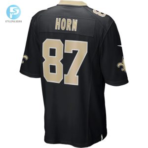 Mens New Orleans Saints Joe Horn Nike Black Game Retired Player Jersey stylepulseusa 1 5