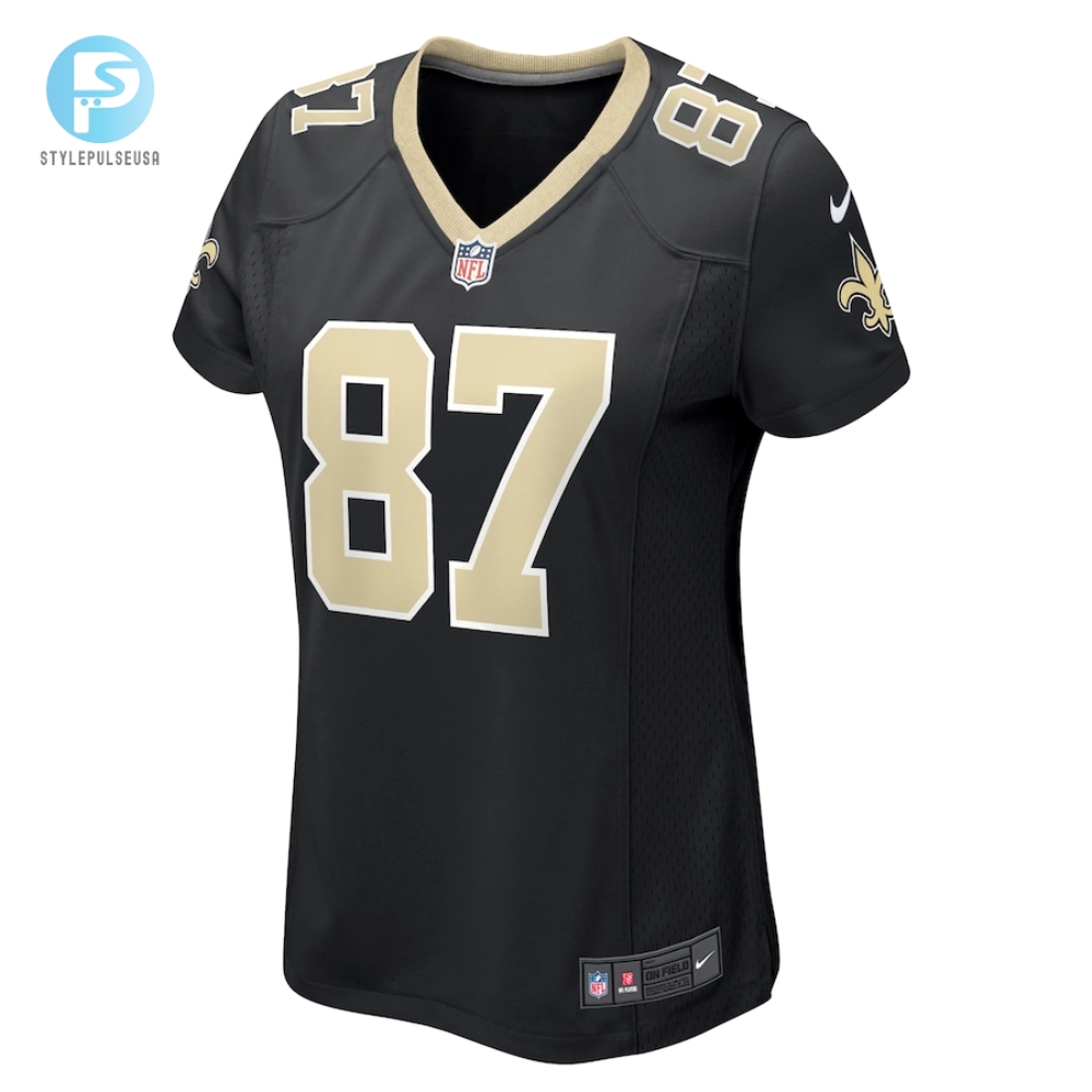 Womens New Orleans Saints Foster Moreau Nike Black Team Game Jersey 