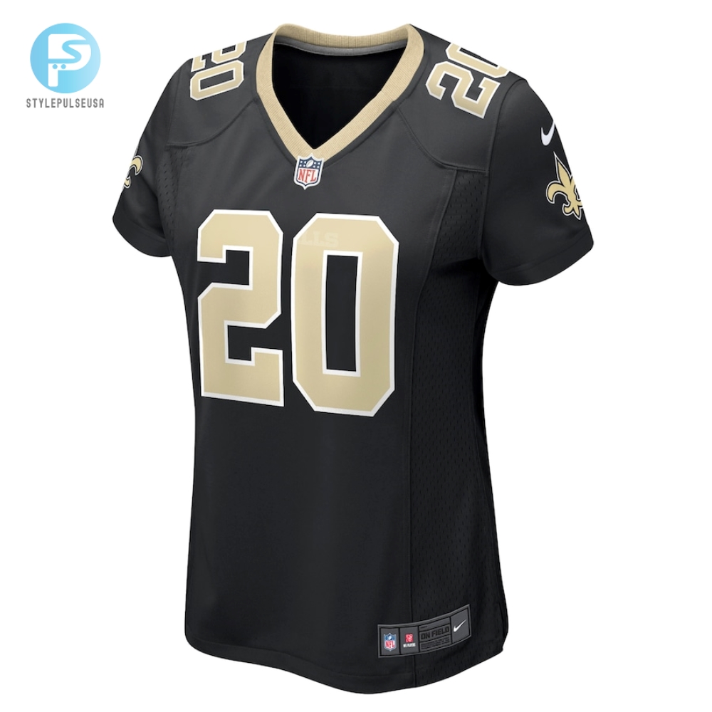 Womens New Orleans Saints Pete Werner Nike Black Game Jersey 