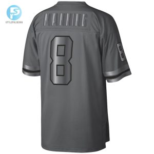 Mens New Orleans Saints Archie Manning Mitchell Ness Charcoal 1979 Retired Player Metal Legacy Jersey stylepulseusa 1 2