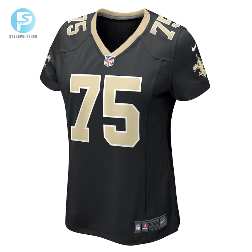 Womens New Orleans Saints Andrus Peat Nike Black Game Jersey 