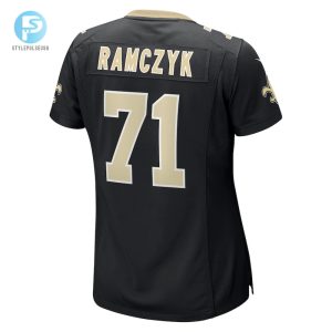 Womens New Orleans Saints Ryan Ramczyk Nike Black Game Jersey stylepulseusa 1 2