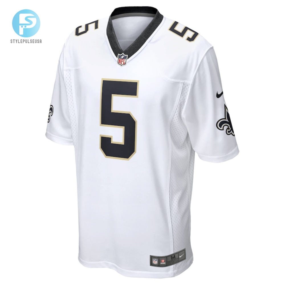 Mens New Orleans Saints Jarvis Landry Nike White Player Game Jersey 