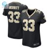 Womens New Orleans Saints Kirk Merritt Nike Black Team Game Jersey stylepulseusa 1