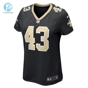 Womens New Orleans Saints Ryan Connelly Nike Black Team Game Jersey stylepulseusa 1 1