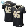 Womens New Orleans Saints Adam Prentice Nike Black Game Player Jersey stylepulseusa 1