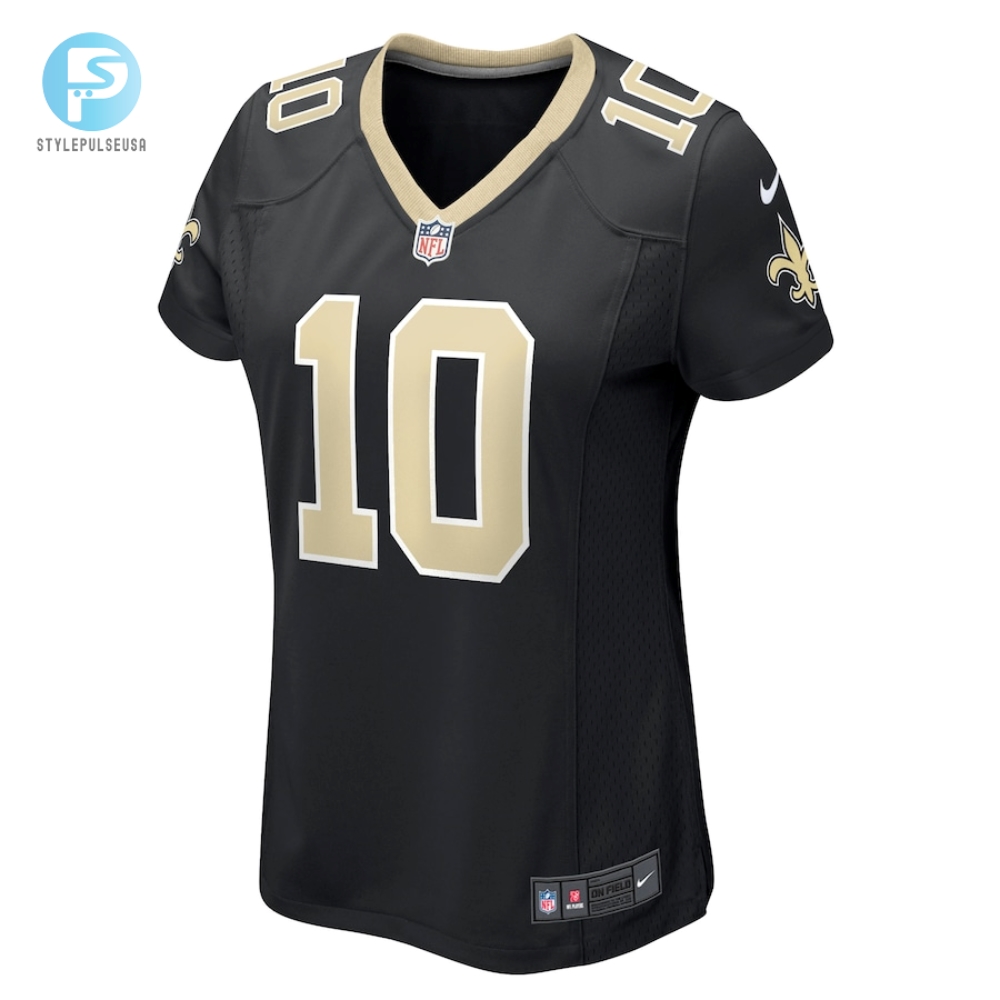 Womens New Orleans Saints Trequan Smith Nike Black Game Jersey 