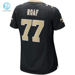 Womens New Orleans Saints Willie Roaf Nike Black Game Retired Player Jersey stylepulseusa 1 2