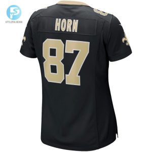 Womens New Orleans Saints Joe Horn Nike Black Game Retired Player Jersey stylepulseusa 1 2