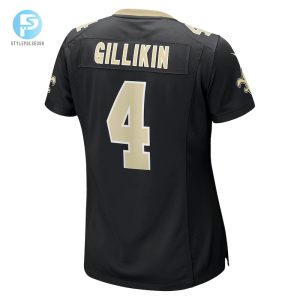 Womens New Orleans Saints Blake Gillikin Nike Black Game Player Jersey stylepulseusa 1 2