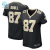 Womens New Orleans Saints Lucas Krull Nike Black Game Player Jersey stylepulseusa 1 3