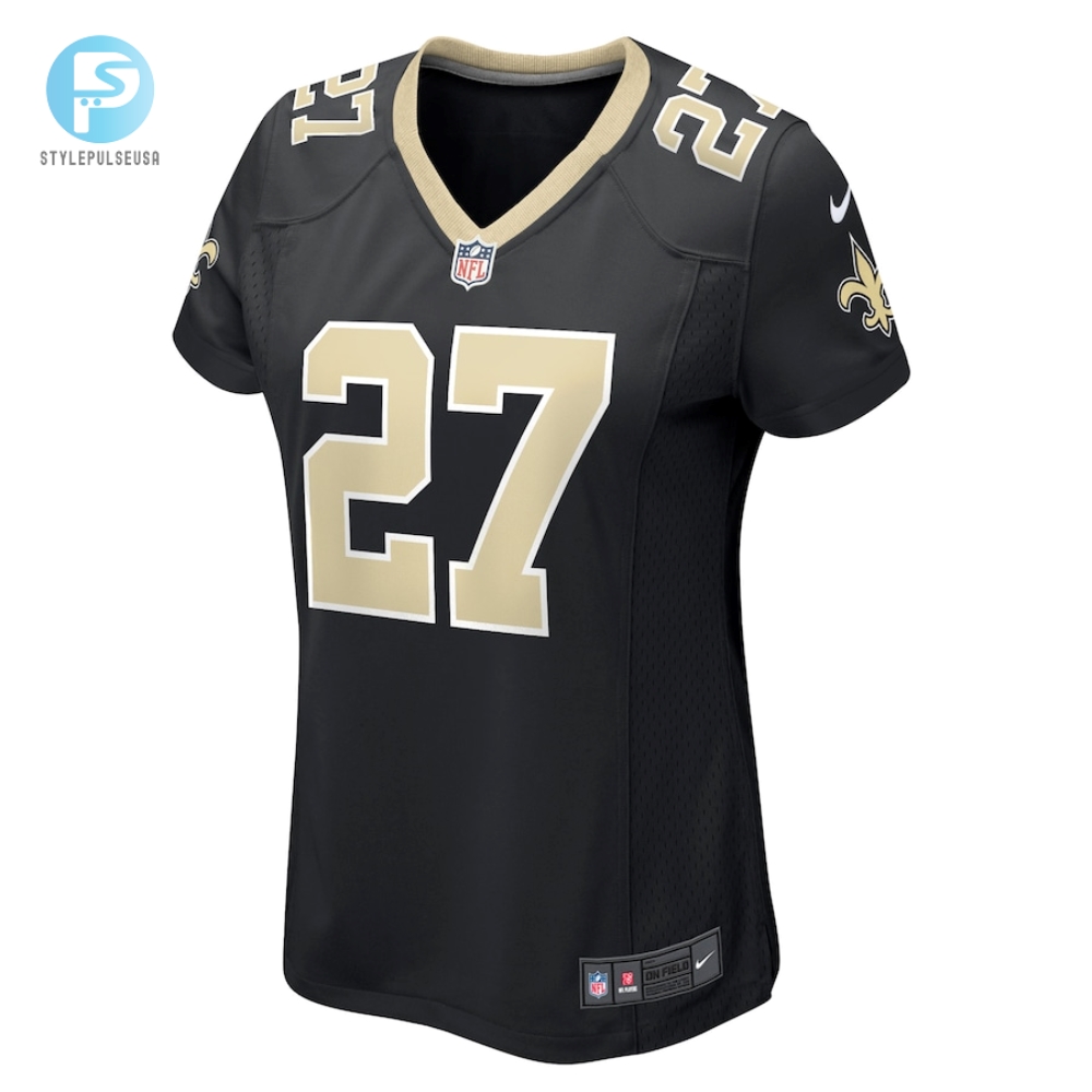 Womens New Orleans Saints Alontae Taylor Nike Black Game Player Jersey 