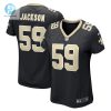 Womens New Orleans Saints Jordan Jackson Nike Black Game Player Jersey stylepulseusa 1 3