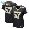 Womens New Orleans Saints Christian Ringo Nike Black Game Player Jersey stylepulseusa 1 3