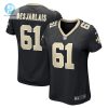 Womens New Orleans Saints Drew Desjarlais Nike Black Game Player Jersey stylepulseusa 1