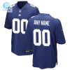 Mens New York Giants Nike Royal Custom Game Jersey stylepulseusa 1