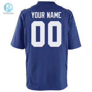 Youth New York Giants Nike Royal Custom Game Jersey stylepulseusa 1 2