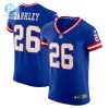 Mens New York Giants Saquon Barkley Nike Royal Classic Vapor Elite Player Jersey stylepulseusa 1