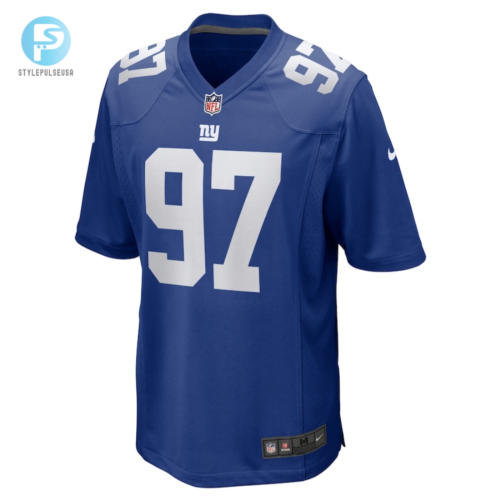 Mens New York Giants Dexter Lawrence Ii Nike Royal Team Game Player Jersey 