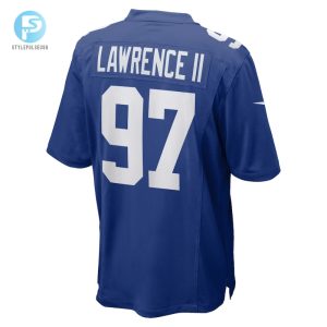 Mens New York Giants Dexter Lawrence Ii Nike Royal Team Game Player Jersey stylepulseusa 1 2