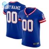 Mens New York Giants Nike Royal Classic Vapor Elite Custom Jersey stylepulseusa 1