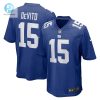 Mens New York Giants Tommy Devito Nike Royal Player Game Jersey stylepulseusa 1