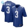 Mens New York Giants Deonte Banks Nike Royal Game Jersey stylepulseusa 1