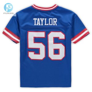 Preschool New York Giants Lawrence Taylor Mitchell Ness Royal Retired Legacy Jersey stylepulseusa 1 2