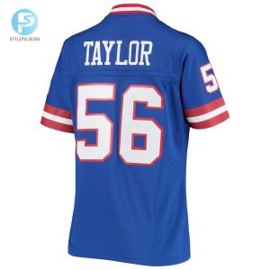 Womens New York Giants Lawrence Taylor Mitchell Ness Royal 1986 Legacy Replica Jersey stylepulseusa 1 2